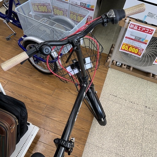 未使用品】20インチ 折りたたみ自転車 黒
