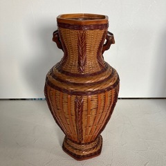 竹製 工芸品 花器