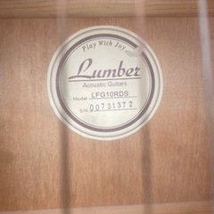 Lumber ランバー アコースティックギター LFG10RDS 美品 (shingy