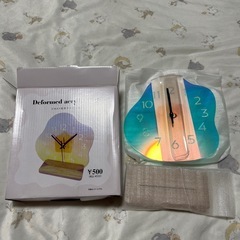 新品未使用🌸スリーコインズ🌸オーロラ置時計