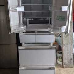 6ドア冷蔵庫　HITACHI R-HW52N 2020年製.の画像