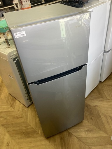 0357 Hisense ハイセンス 2018年製 120L 2ドア冷凍冷蔵庫 HR-B12AS