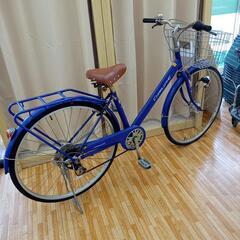 ★ジモティ割あり★ 自転車　27インチ　青　クリーニング済　YJ...