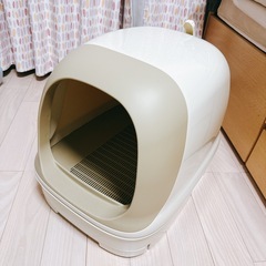 ネコ用トイレ　ドーム型