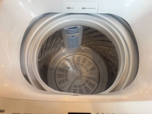 【1年保証付】Hisense　全自動洗濯機　【トレファク桶川店】