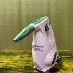 【美品】【動作品】Shark スチーム ポータブル ピンク　付属品多数　収納袋つき