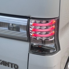 タントカスタムL385,L375社外LEDファイバーテールランプの画像