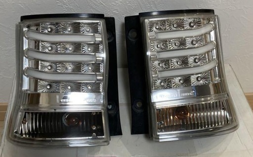 タントカスタムL385,L375社外LEDファイバーテールランプ