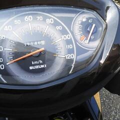 アドレス125 DT11a 原二 セル キック一発始動OK 快調 バッテリー新品 鍵 書類あり　51148km 直接取引可　近県配達可5000円～の画像