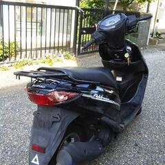 アドレス125 DT11a 原二 セル キック一発始動OK 快調 バッテリー新品 鍵 書類あり　51148km 直接取引可　近県配達可5000円～の画像