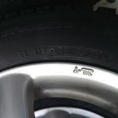 155/65R13ブリジストンVRX2アルミスタッドレスの画像