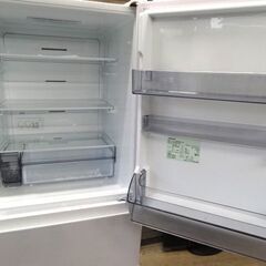 【札幌市内送料無料】東芝 TOSHIBA 冷蔵庫 （326L・右開き） 3ドア VEGETA除菌機能 グレインホワイト GR-S33SC（WT）2022年製【自社配送は札幌市内限定】☆店頭引取りOK☆札幌市白石区の画像