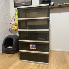 ワイドチェスト5段
