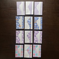 ♪のし ポチ袋 全8種 12袋 ＋おまけ3袋 おりがみ ハンドメイド