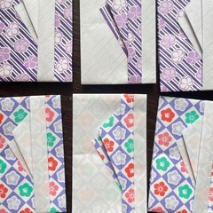 ♪ポチ袋 12袋 ＋ おまけ3袋 のし風 おりがみ ハンドメイドの画像