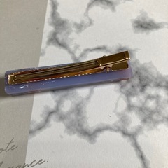 11手作りレジン髪留めクリップの画像