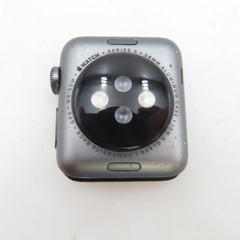 Apple Watch アップルウォッチ スマホアクセサリー Series3 38mm GPS スペースグレイアルミニウム/ブラックスポーツバンド MTF02J/A ジャンク 【コンプオフ金沢野々市店】の画像