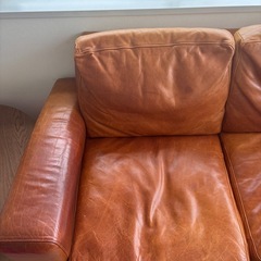 ACME Furniture レザーソファ（2人掛け）