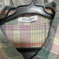 OLIVE  des OLIVE チェック柄シャツの画像