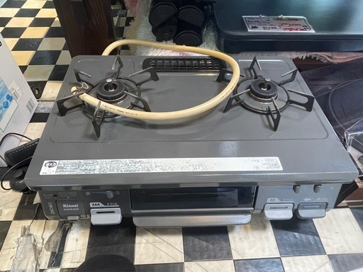 【リサイクルサービス八光】2016年製　リンナイ　都市ガス用コンロ　RT-64JH-L　左強火