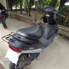 HONDA   スーパーディオ　５０CC　黒の画像