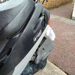 HONDA   スーパーディオ　５０CC　黒の画像