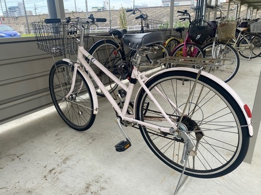 受け取り予定者決まりました！中古の26インチクロスバイク！足回りが