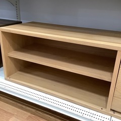 無印良品 テレビボード 2枚扉の画像