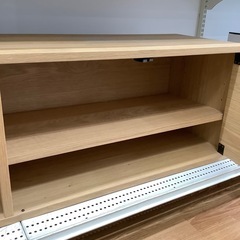無印良品 テレビボード 2枚扉の画像