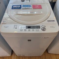 【6ヶ月間保証付】SHARP　全自動洗濯機　【トレファク桶川店】