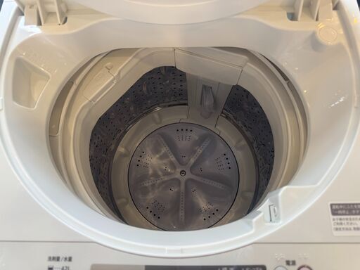 【6ヶ月間保証付】SHARP　全自動洗濯機　【トレファク桶川店】