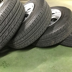 185/70R14タイヤホイール4本セット4穴の画像