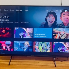 Sony テレビ49型2020年4K(KJ-49X8000H)の画像