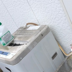 2016年洗濯機  屋外使用