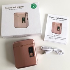 M【中古品】電動爪切り 3段変速 Type-c充電 LCDディスプレイ の画像