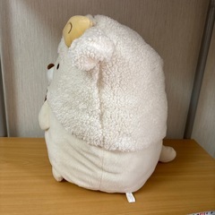 すみっコぐらし ねこ ひつじぬいぐるみXLの画像