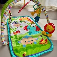 フィッシャープライス ベビージム 知育玩具 プレイマット