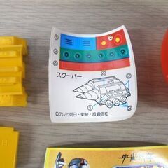 昭和レトロ バンダイ 宇宙刑事 ギャバン スクーパー 未組立 ガチャ 特撮 メタルヒーロー シリーズ 東映 ミニプラモデル 黄×青 苫小牧西店の画像