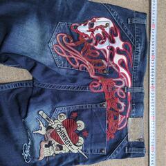 Ed Hardy　エドハーディー　デニム　ジーンズの画像