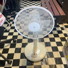 【リサイクルサービス八光】2019年製　ヤマゼン　リビング扇風機  YMR-K308-W