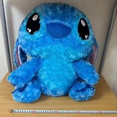 フワフワのスティッチ　50センチくらいのぬいぐるみ