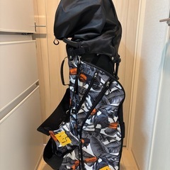 【超美品】ラウドマウス キャディバッグ 8.5型 軽量モデル LM-CB0010 LOUDMOUTH ラウドマウス LM-CB0010 8.5型 スタンドキャディ