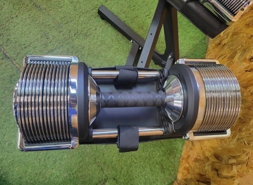 Lyshin ライシン 可変式ダンベル 32kg×2 1㎏刻み ラック付き