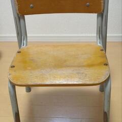 小学校　椅子　アンティーク