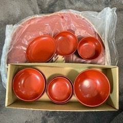 お食い初めの食器の画像