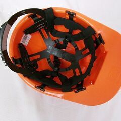 未使用　　ヘルメット　保護帽　　２個　　工事　作業　現場の画像