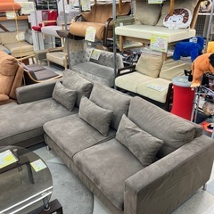 🌟春日🌟Crastina🌟クラスティーナ🌟定価162,800円🌟カウチソファ（レザーファブリック）🌟L字ソファ🌟カウチソファ🌟ソファーほしかの画像