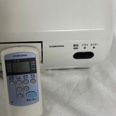 コロナ 冷房専用クーラー６畳用 本体のみ19,800円　 標準工事費込39,800円。の画像