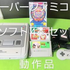 SFC♪スーパーファミコン♪動作品♪すぐに遊べるセット♪ソフト4...