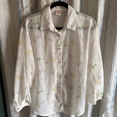 ポケモン　シースルー　ブラウス　シャツ